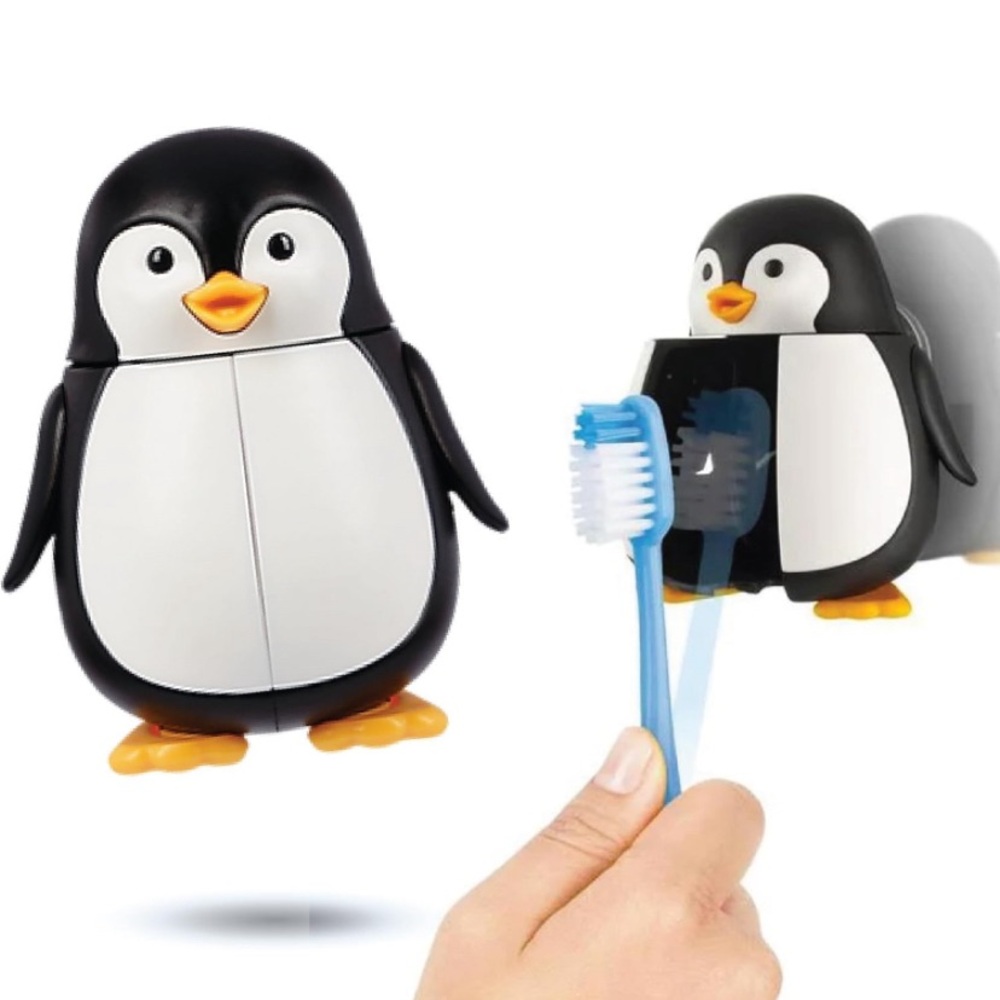 DENTEK PENGUIN Toothbrush Cover – Kids Toothbrush Holder with Cover